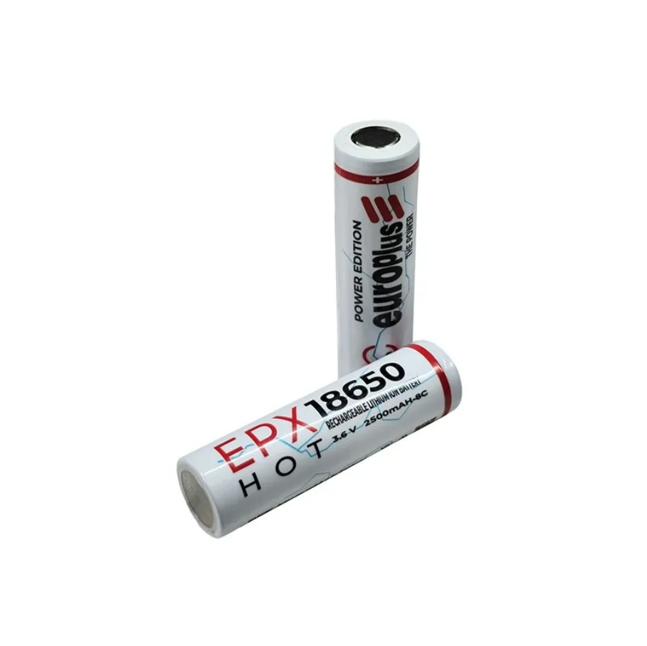 Europlus EPX18650-HOT 3.6 V 2500 mAh 8C Şarj Edilebilir Li-ion Pil